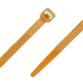 Ty-It NC348ORN Nylon Cable Tie Orange 300mm x 4.8mm - Bag of 100
