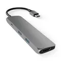 Satechi ST-CMAM USB Type-C Slim Multi-Port Adapter with 4K HDMI - Space Grey
