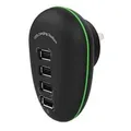 Winstars WS-UH1041P 4-Port USB Charge Station with Fast-Charging Port - Green
