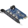 Orico PVU3-4P 4-Port USB 3.0 PCI Express Card (Avail: In Stock )