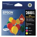 Epson C13T306592 288XL High Capacity DURABrite Ultra CMY Colour Ink Cartridge Pack
