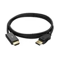 Simplecom DA201 1.8M 4K DisplayPort to HDMI Cable (Avail: In Stock )