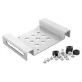 Orico AC52535-1S-SV Aluminium 5.25" to 2.5 or 3.5" Hard Drive Caddy - Silver (Avail: In Stock )