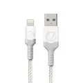 Bonelk ELK-01044-R Longlife Series 2m USB to Lightning Cable - White/Grey