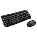 Rapoo X1800S Black X1800S Wireless Keyboard & Mouse Combo (Avail: In Stock )