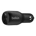 Belkin CCB002btBK Boost Charge 36W Dual USB Car Charger