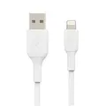 Belkin CAA001bt1MWH Boost Charge 1m Lightning to USB-A Cable - White