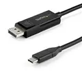 StarTech CDP2DP1MBD 91 cm USB C to DisplayPort 1.2 Cable 4K HDR/HBR2 - Reversible