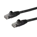 StarTech N6PATC750CMBK CAT6 Ethernet Cable 7.5m Black 650MHz 100W Snagless Patch Cord