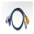 ATEN 2L-5302U USB KVM Cable with 3 in 1 SPHD and Audio - 1.8m