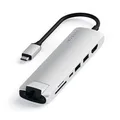 Satechi ST-UCSMA3S Slim USB-C Multi-Port Adapter with Ethernet - Silver