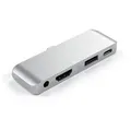 Satechi ST-TCMPHS USB-C Mobile Pro Hub - Silver