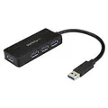 StarTech ST4300MINI 4 Port USB 3.0 Hub (USB-A) w/ Fast Charge - SuperSpeed 5Gbps