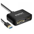 Simplecom DA326 USB 3.0 Type-A to HDMI + VGA + 3.5mm Audio Adaptor