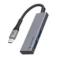 Bonelk ELK-80023-R Long-Life Series USB-C to 2 Port USB-A 3.0 Hub - Space Grey