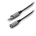 Alogic AE5RBK Ultra 5m 3.5mm Stereo Audio Extension Cable (M/F) - Space Grey