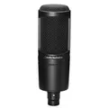 Audio-Technica AT2020 BK AT2020 Cardioid Condenser Microphone (Avail: In Stock )