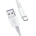 Ugreen 40888 1m Super Charge USB-C to USB-A Charging Cable - White