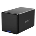 Orico NS400RC3-BK 4 Bay USB Type-C Hard Drive Enclosure with Raid - Black (Avail: In Stock )