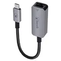 Bonelk ELK-80027-R Long-Life 15cm USB-C to Gigabit Ethernet Adapter - Space Grey