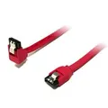 Alogic SS3-25 25cm 180degree to 90degree SATA 3 Cable (Supports 6 Gbps Transfer Speed)