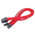 SilverStone SST-PP07-PCIR Red PP07 8Pin To 8Pin (6+2) PCIE Sleeved Power Cable