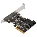 SilverStone SST-ECU04-E ECU04E USB 3.1 Gen 2 PCI-E Card