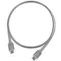 SilverStone SST-CPU06C-500 CPU06 50cm M/M USB Type-C to USB Type-C Cable - Charcoal