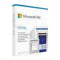 Microsoft 6GQ-01554 365 2021 Family 1 Year Licence - Medialess Retail