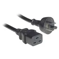 ProLINK ACL109-2 2m IEC C19 to 10A Mains Power Extension Cable (Avail: In Stock )