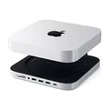 Satechi ST-MMSHS Stand & Hub for Mac Mini with SSD Enclosure - Silver (Avail: In Stock )