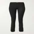 The Row - Essentials Thilde Stretch-scuba Slim-leg Pants - Black - small