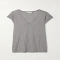James Perse - Mélange Cotton-jersey T-shirt - Gray - 1