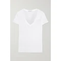 James Perse - Casual Slub Cotton T-shirt - White - 0
