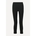 Veronica Beard - Cropped Stretch-crepe Skinny Pants - Black - US18
