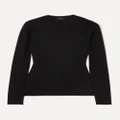Joseph - Stretch Silk-blend Sweater - Black - medium