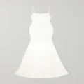 Alex Perry - Eliza Satin-crepe Gown - White - UK 12