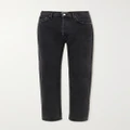 AGOLDE - + Net Sustain '90s Pinch Waist High-rise Straight-leg Organic Jeans - Black - 30