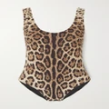 Dolce & Gabbana - Leopard-print Swimsuit - Leopard print - 2