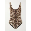 Dolce & Gabbana - Leopard-print Swimsuit - Leopard print - 3
