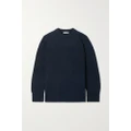 The Row - Essentials Sibem Wool And Cashmere-blend Sweater - Navy - medium