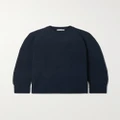 The Row - Essentials Sibem Wool And Cashmere-blend Sweater - Navy - large