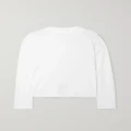 The Row - Essentials Sherman Cotton-jersey Top - White - medium