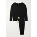 Eberjey - Gisele Stretch-modal Pajama Set - Black - medium