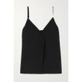 Givenchy - Chain-embellished Twill Camisole - Black - FR34