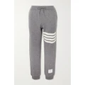 Thom Browne - Striped Cashmere-blend Track Pants - Gray - IT44