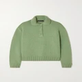 Loro Piana - Berkeley Cashmere Polo Sweater - Green - x large