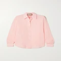 Gucci - Silk-jacquard Shirt - Pink - IT46
