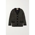 Gucci - Jacquard-knit Wool Cardigan - Black - L