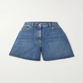 Gucci - Horsebit-detailed Denim Shorts - Blue - 26